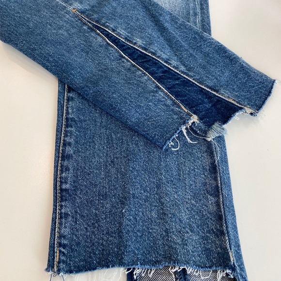 BLANK NYC Women's Denim Maddison Crop Stagger Hem Straight Leg Jeans Size 29 NWT - Picture 8 of 8